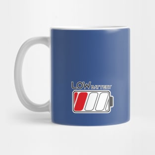 Low Battery Symbol Mug